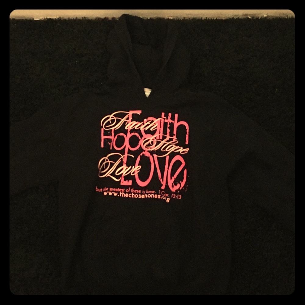Faith hope love sweatshirt